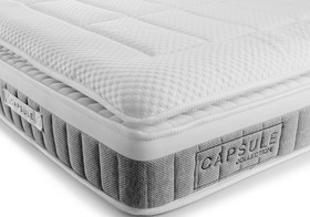 Capsule 3000 Pillow Top Mattress - Memory Foam Pocket Sprung - 5ft Kingsize