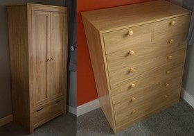 Childrens Wardrobe or Chest Of Drawers - Offer to add alongside any bed