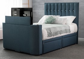 Image Sparkle TV Bed By Sweet Dreams - Storage Options - 6ft Super Kingsize