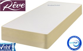 Reve Jasper Mattress - Memory Foam And Deep Reflex Foam Support - 4ft6 Double