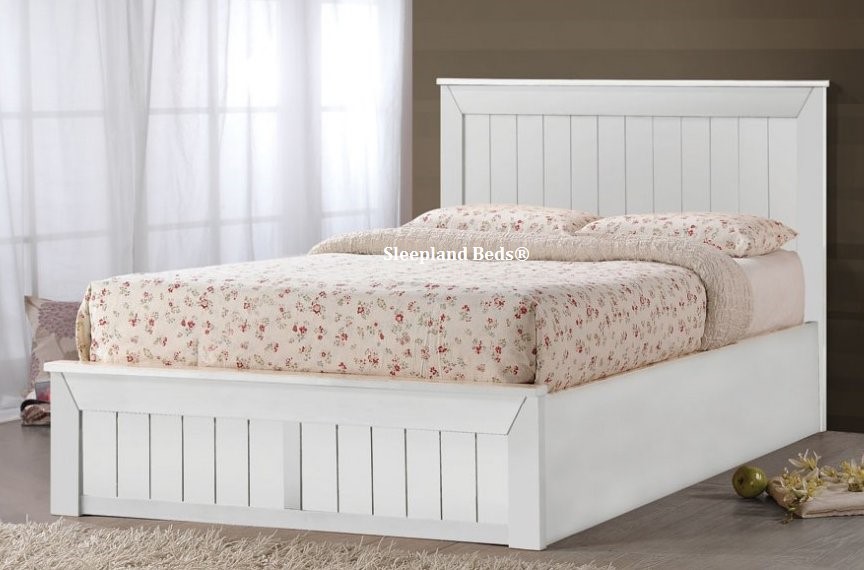 ottoman beds with mattress white