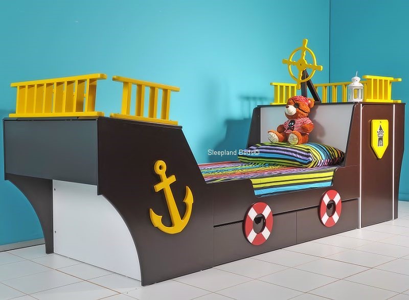 childrens single beds with storage
