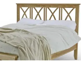 Anders Wooden Bed Frame - Solid Oak Wood - 4ft6 Double - 1