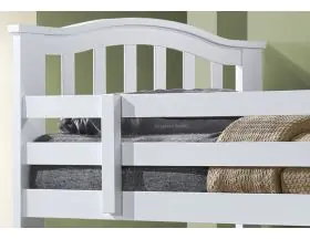 Cosmos White Solid Hardwood Bunk Beds - 1
