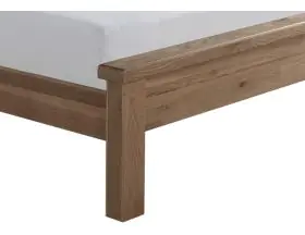Minnesota Oak Bed Frame - Low Footend - 5ft Kingsize - 2