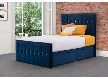Sweetdreams Sparkle Fabric Bed Frame - Luxury Upholstered Bedstead