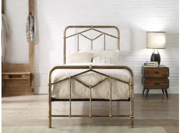 Axton Bronze Single Bed