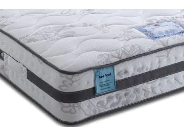 Cloud 1500 Pocket Spring Mattress With Gel Feel Foam. Micro Quilted cover with a medium feel