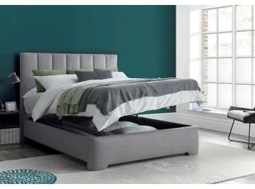 Medborn Marbella Grey Luxury Ottoman Bed by Kaydian Design