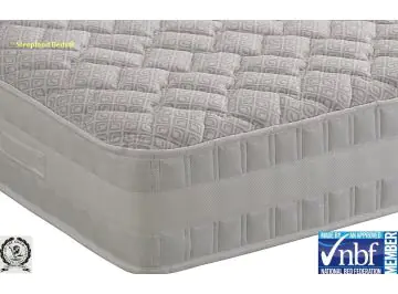 Heritage 2000 Latex Pocket Health Beds Double Mattress. A luxury quilted hyprid pocket sprung mattress