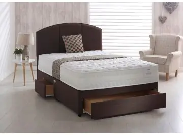 Healthbeds Heritage 1400 Latex Divan Bed - Luxury super supportive divan