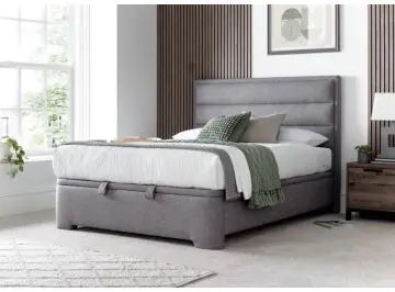 kirkby marbella grey u[holstered luxury ottoman bed frame
