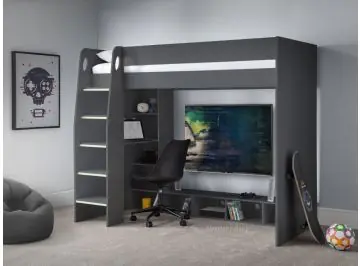 nebula anthracite gaming bed